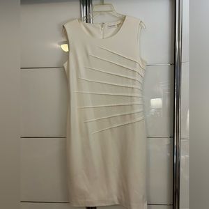Women’s Calvin Klein dress size 12 off white by Calvin Klein